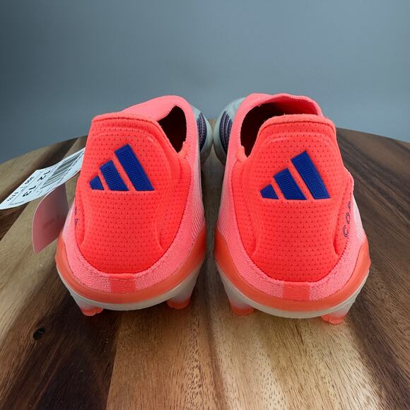 Adidas Copa Pure 3 Elite Laceless FG Coral Blaze Pack White Blue JS0650 Size 12 main image 6